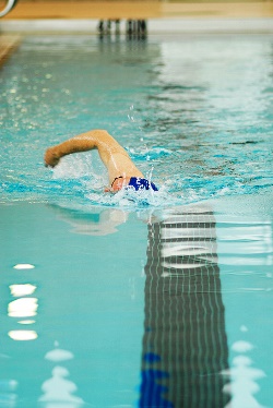 Swimmer in Pool