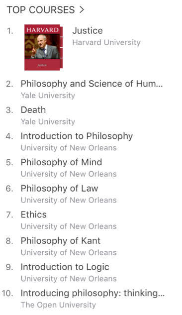 Top Courses