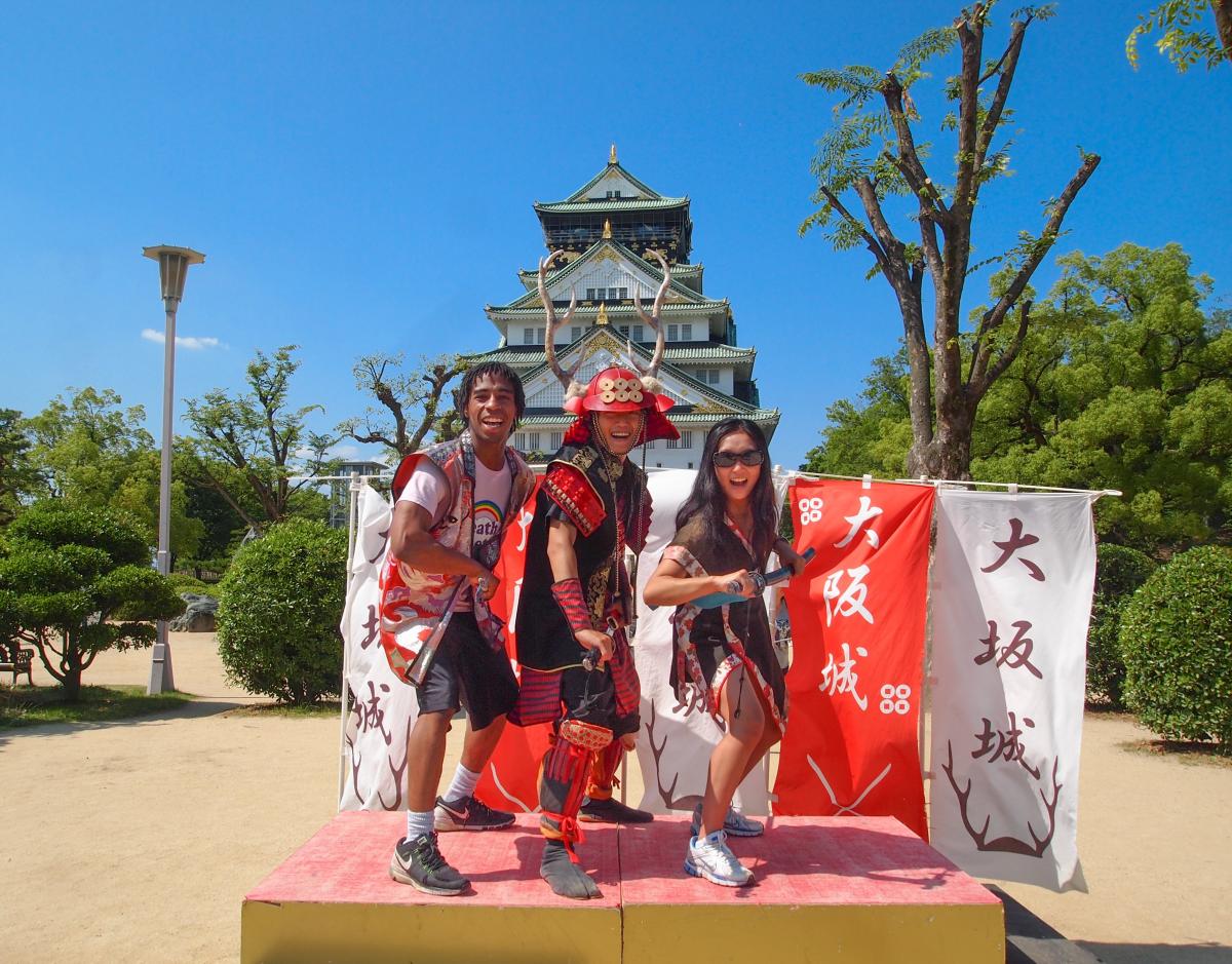 Osaka Castle Samurai