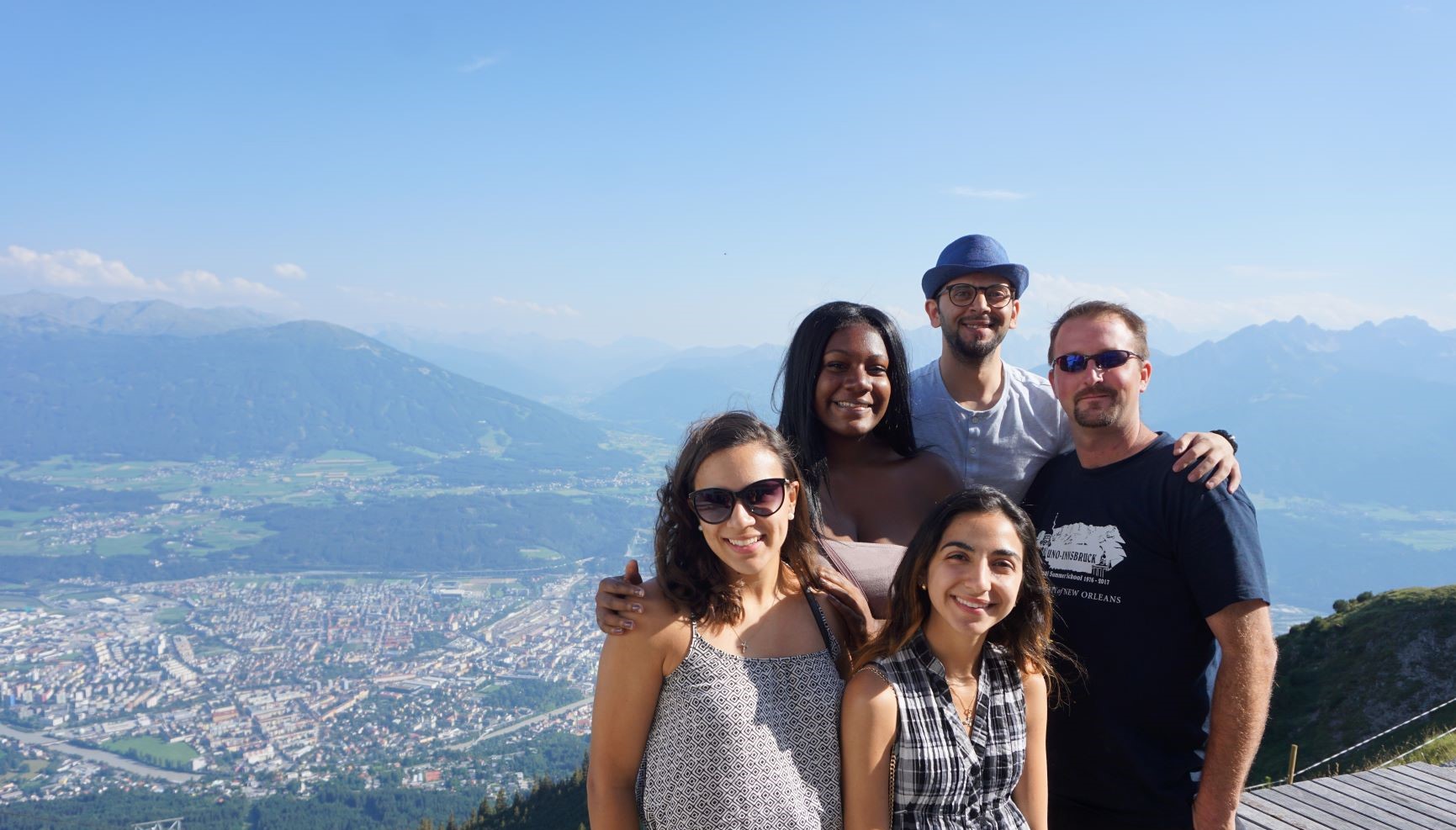 Students on top of N. Mt.