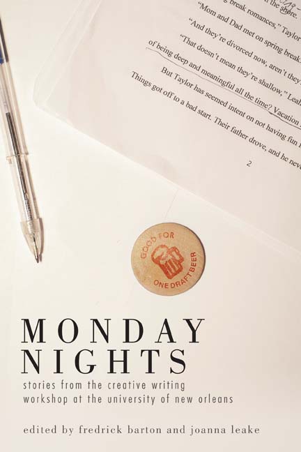 book cover for Monday Nights