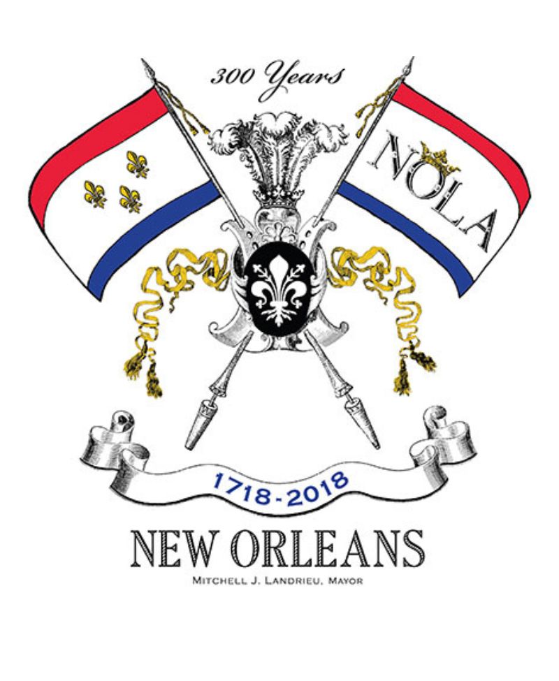 New Orleans Tricentennial Flag