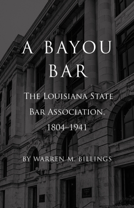 A Bayou Bar front cover