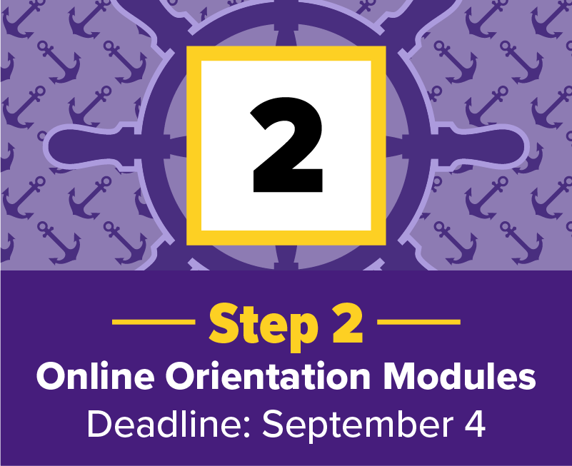 Step 2: Online Orientation Modules