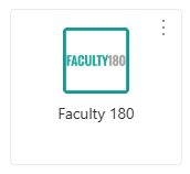 Faculty180 MyApps Tile