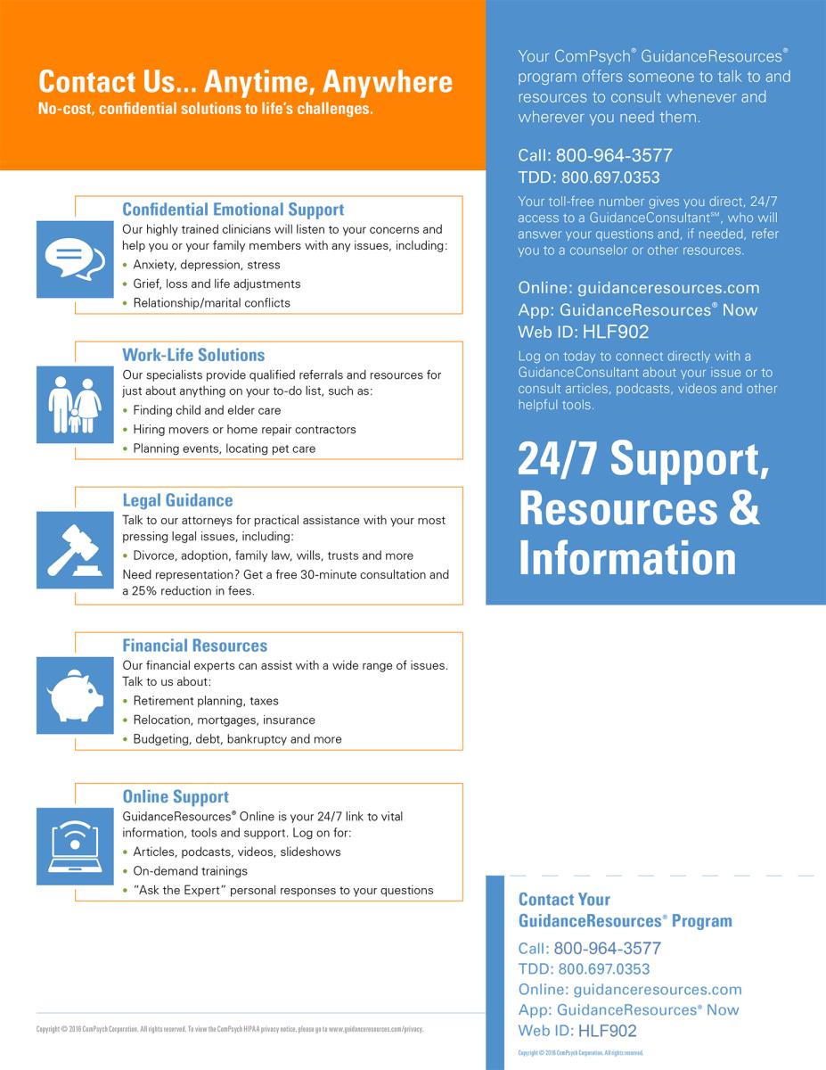 Guidance Resources Flyer