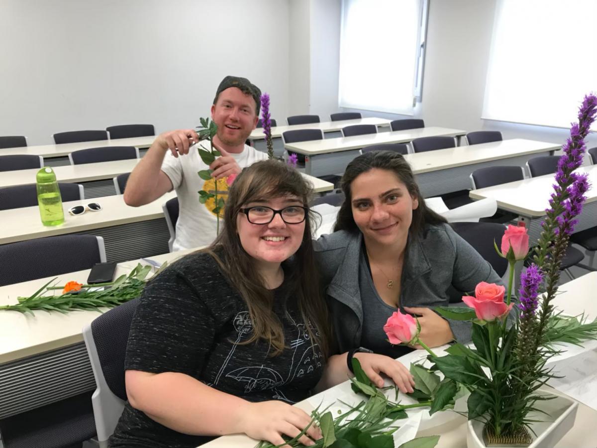 Ikebana activity