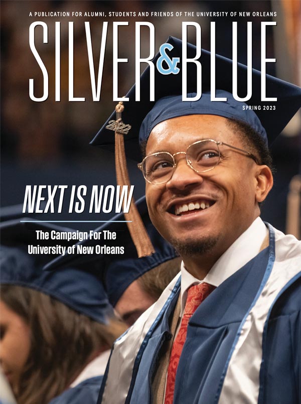 Silver & Blue
