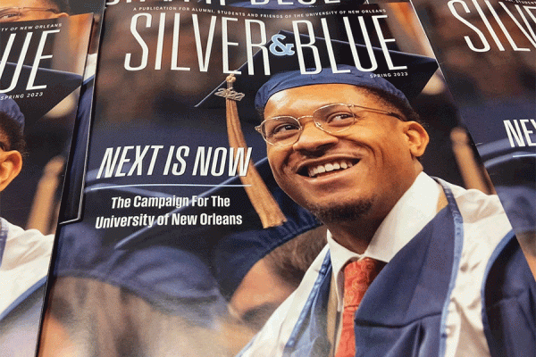 The spring 2023 issue of Silver & Blue offers an exciting snapshot of the determined Privateer Nation and its impactful work on campus and beyond. 