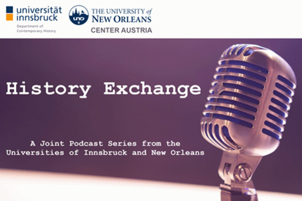 The “History Exchange” podcast series marks a new digital chapter for UNO’s longstanding partnership with the Austrian university.