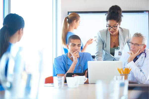 Photo of healthcare professionals