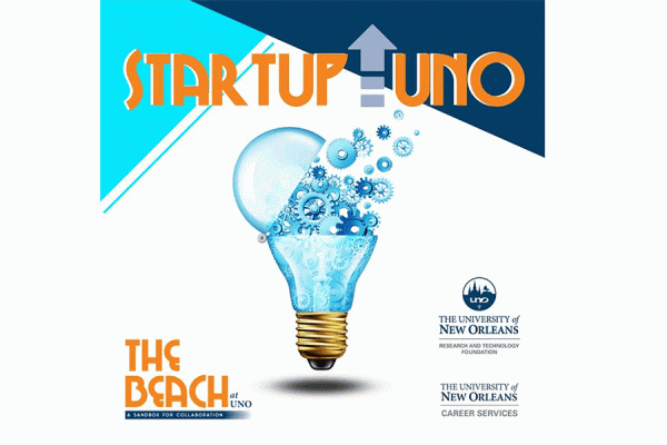 The University of New Orleans’ student startup competition is organized by The Beach at UNO.