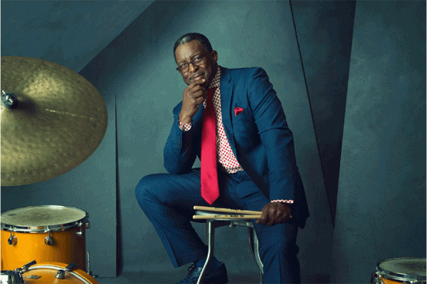 Renowned New Orleans drummer Herlin Riley is the first performer of the spring 2023 series of Jazz at the Sandbar.