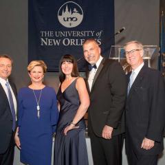 President John Nicklow at the Distinguished Alumni Gala