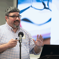 UNO justice studies doctoral student Ben Posner