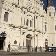 University of New Orleans anthropology professor Ryan Gray and a team excavates a site inside St. Louis Cathedral in New Orleans, the oldest active cathedral in the U.S. 