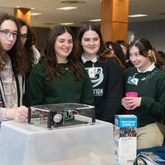 National Engineers Day highlights the invaluable contributions of engineers across many disciplines and the hundreds of students visiting UNO on Feb. 21 to celebrate were able to experience the wonders of engineering through interactive activities.