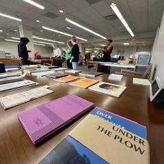 The Artist Book Collection, a group of more than 75 handmade books, is now on display in the Louisiana and Special Collections at the Earl K. Long Library.