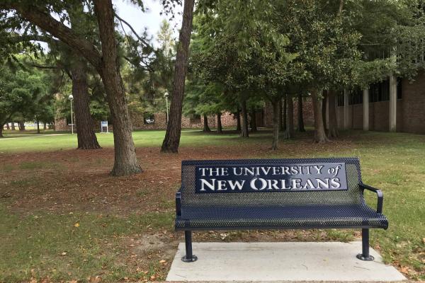 University of New Orleans Benches
