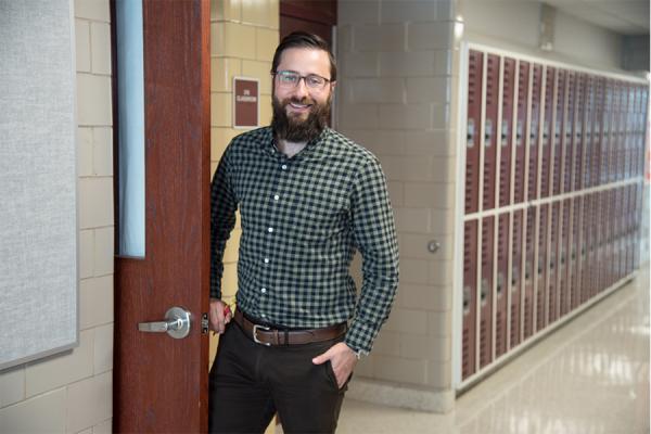 Alumnus Chris Dier is the 2020 Louisiana Teacher of the Year.