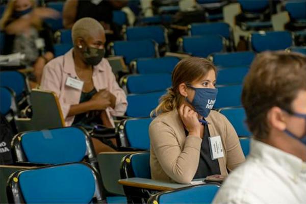 The University of New Orleans executive track MBA program welcomes one of its largest classes this semester.