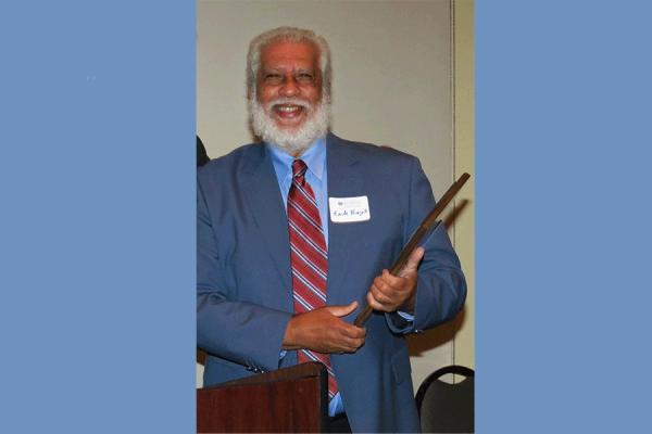 University of New Orleans professor emeritus of English and former Africana studies endowed professor Earle Bryant.
