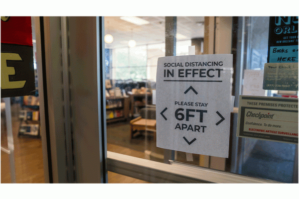 Two University of New Orleans professors say their study of COVID-19 data indicates social distancing is effective in helping to slow infection rate.