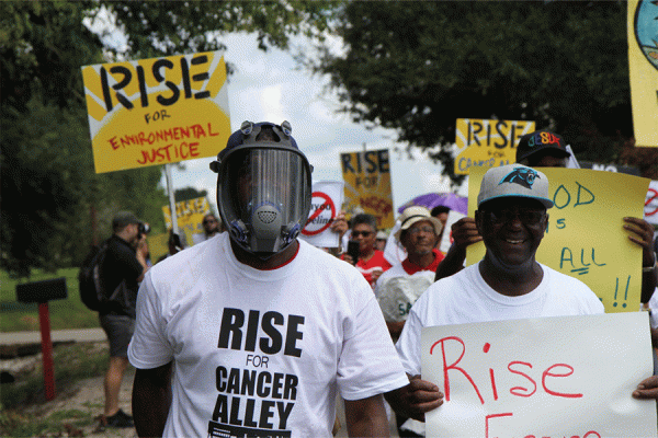 The Midlo Center for New Orleans Studies at the University of New Orleans is hosting the international traveling exhibit, “Climates of Inequality: Stories of Environmental Justice,” that opens Jan. 6 at the New Orleans Center for Creative Arts.  (Photo by Ella McIntire)