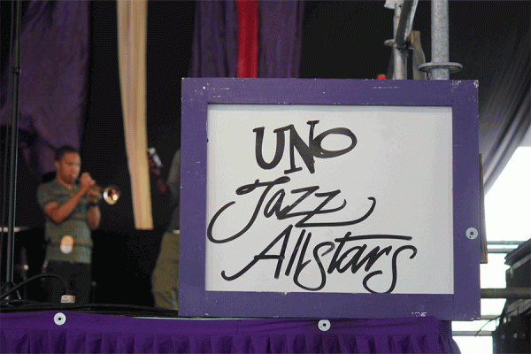 The University of New Orleans’ student ensemble, UNO Jazz All-Stars, is scheduled to perform at Jazz Fest this year. 