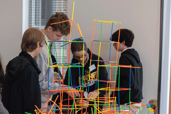 Hundreds of middle and high school students took part in interactive activities at UNO as part of National Engineers Week. 