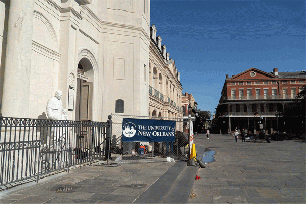 University of New Orleans anthropology professor Ryan Gray and a team excavates a site inside St. Louis Cathedral in New Orleans, the oldest active cathedral in the U.S. 