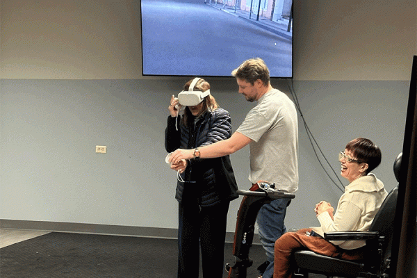 University of New Orleans opens BeyondReality, a virtual reality maker space, at Earl K. Long Library.