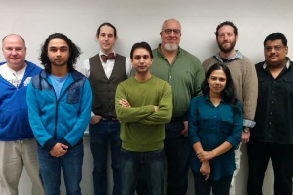 Photo of the Bioinformatics lab members